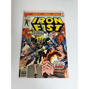 Iron Fist 9 Marvel Comics Nov 1976 Bronze Age Kung Fu Action Dave Cockrum‎ Cover